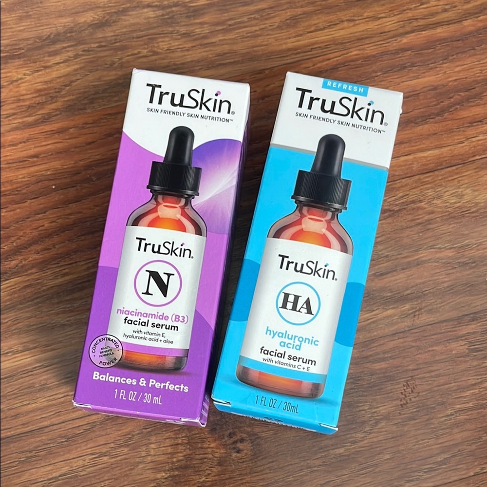 Skin Purple and Blue Serum & Face Oil Set